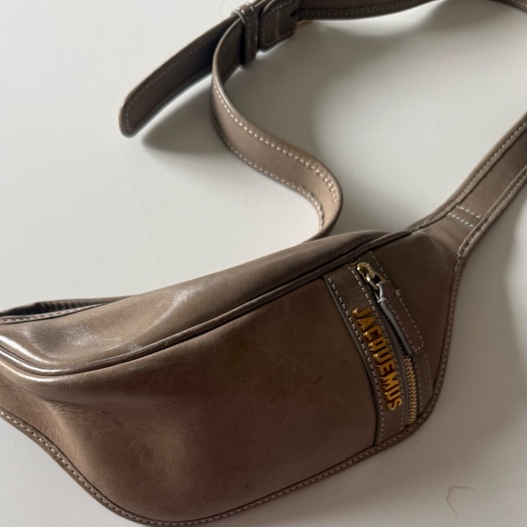 Jacquemus Handbags - Jacquemus “ La Banane”  Taupe Leather Belt Bag